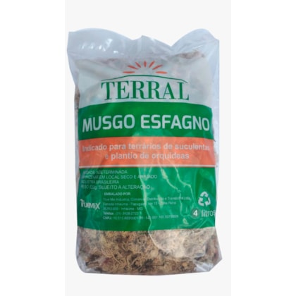 Musgo Esfagno Terral 4 Litros