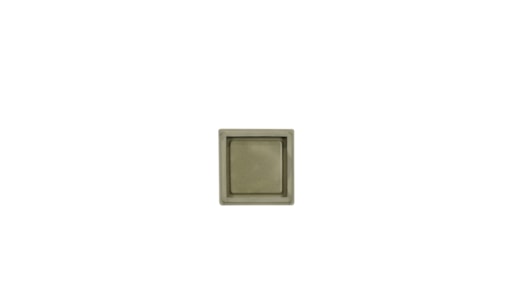 Prato para Vaso Cubo 20x20x4cm