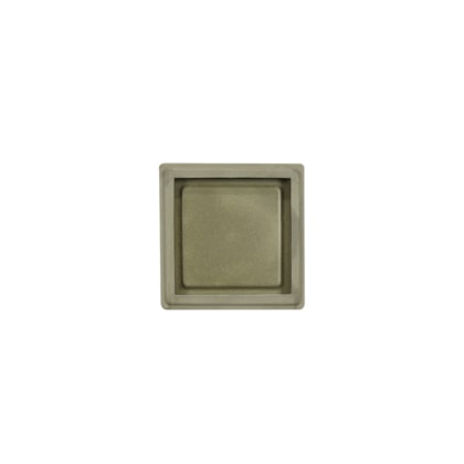 Prato para Vaso Cubo 30x30x4cm
