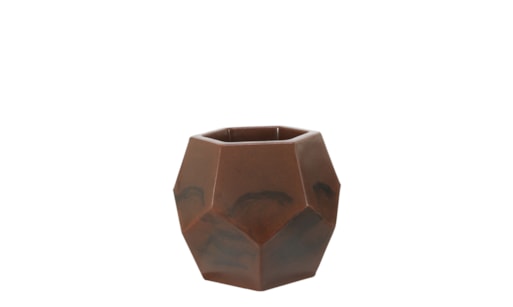 Promo - Vaso Geo 12 Faces 17x23cm