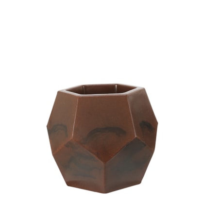 Promo - Vaso Geo 12 Faces 17x23cm