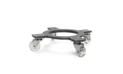 Rodízio para Vaso com 4 Rodas em Gel