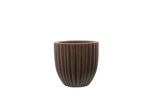 Vaso Cacau Brilho 40x40cm
