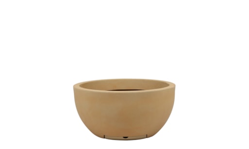 Vaso Decô Fosco 60x30cm com Prato Incluso