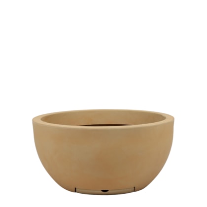 Vaso Decô Fosco 60x30cm com Prato Incluso