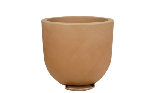 Vaso Decô Fosco 70x64cm com Prato Incluso