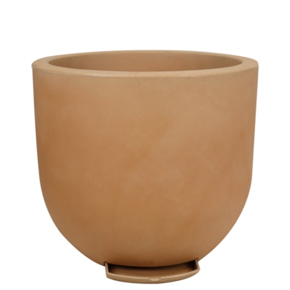 Vaso Decô Fosco 70x64cm com Prato Incluso