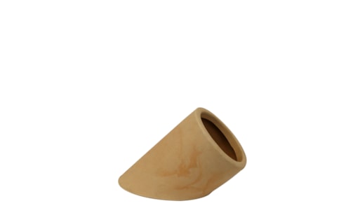 Vaso Decô Tubo Fosco 12x26cm com Suporte Incluso