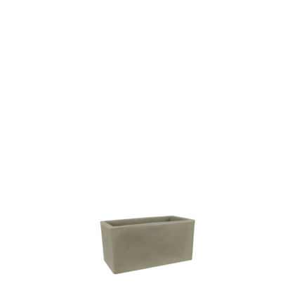 Vaso Jardineira Cubo Fosco 40x20cm