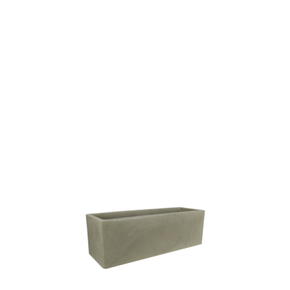 Vaso Jardineira Cubo Fosco 60x20cm