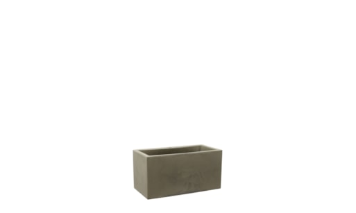 Vaso Jardineira Cubo Fosco 60x30cm