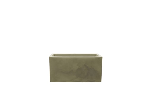 Vaso Jardineira Cubo Fosco 80x40cm