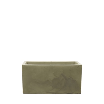 Vaso Jardineira Cubo Fosco 80x40cm