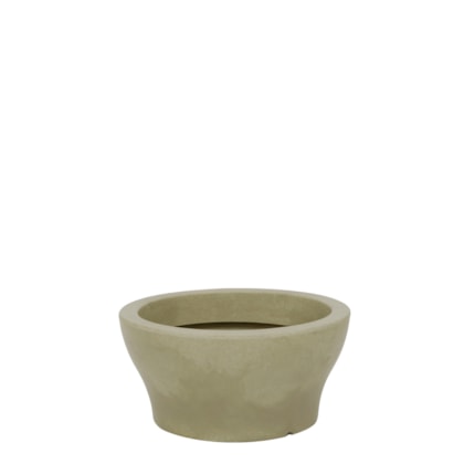 Vaso Lótus Baixo Fosco 34x17cm
