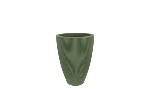 Vaso SP27 Fosco 30x42cm com Prato Incluso