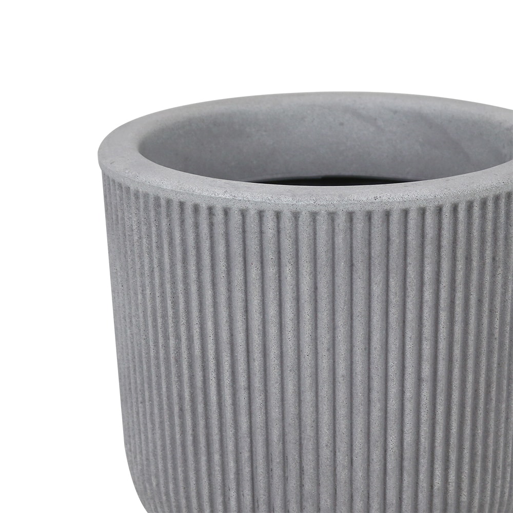 Vaso SP27 Fosco 37x37cm com Prato Incluso