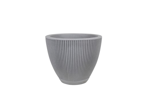 Vaso SP27 Fosco 42x35cm com Prato Incluso