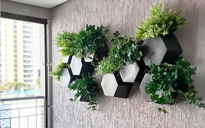 Vasos de parede Vasart - decore suas paredes com vida e estilo